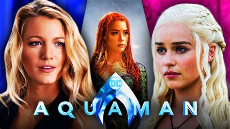 Aquaman 2 Fans React To Amber Heard Recast News With Replacement Hopes