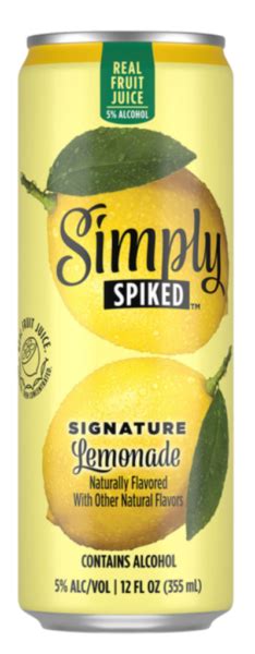 Simply Spiked Lemonade 12 Cans Coolers Parkside Liquor Beer And Wine