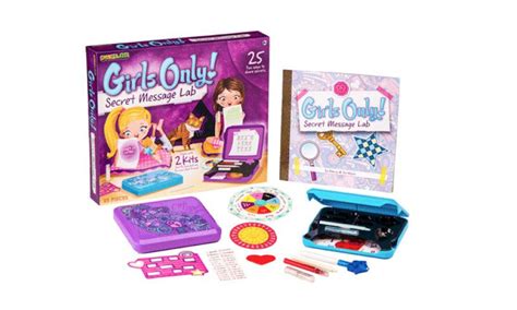 Secret Message Lab Girls Only Secret Messages Toys For Girls 9