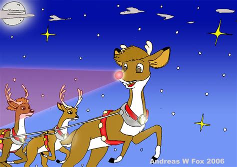 Rudolph The Red Nosed Reindeer By Kingmetal On Deviantart