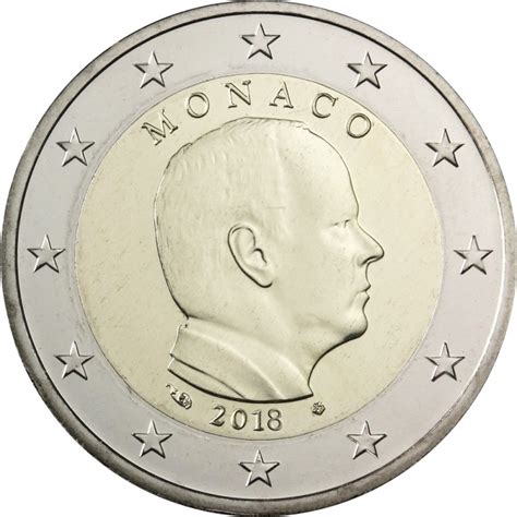 2 Euros Monaco 2018  Le Comptoir de l'Euro
