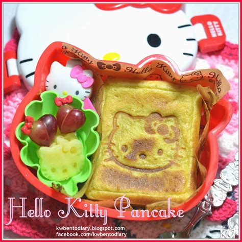 Karenwees Bento Diary Bento2014feb25~hello Kitty Pancake Japanese