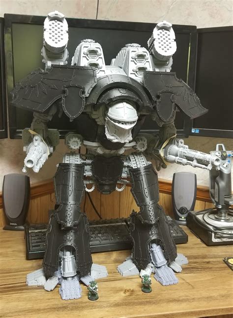 3d Printed A Warlord Titan At 28mm Scale 3dprinting