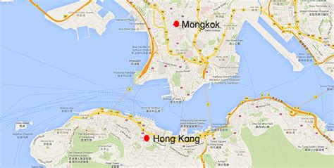 Mong Kok Hong Kong Map The World Map