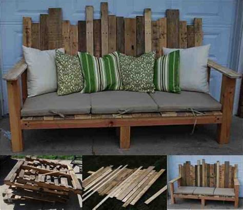 Fantastic Diy Outdoor Pallet Sofa Do It Yourself Fun Ideas