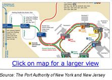 Jfk Airport On Map Of New York United States Map