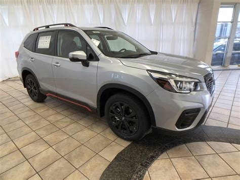 Base, premium, sport, limited and touring. New 2020 Subaru Forester Sport AWD