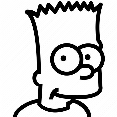 Bart Character Cinema Film Movie Simpsons Icon Download On