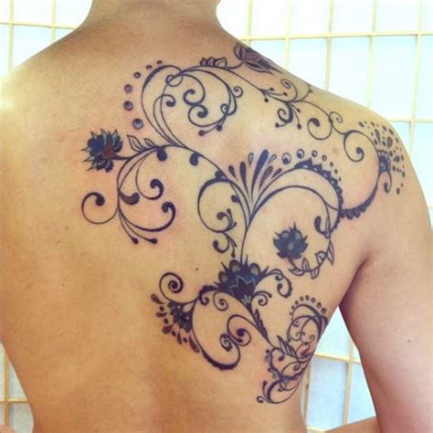 110 Dazzling Upper Back Tattoos And Designs