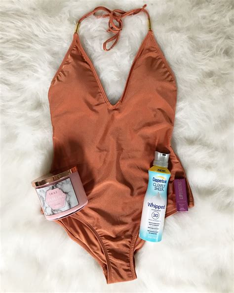 Rust Colored Suit From Marshalls ️ Womens Swimwear One Piece Swim