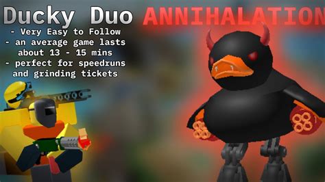 Ducky Duo Annihilation A Duo Strategy For Egg Hunt Hard Mode Player