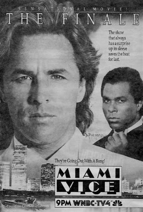 Miami Vice 1984 Newspaper Ad