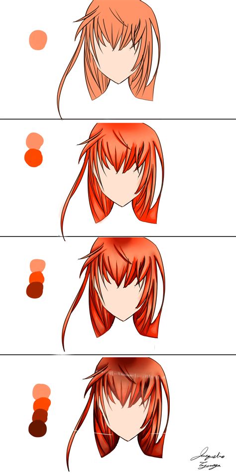 Anime Hair Tutorial Step By Step By Jmtart On Deviantart