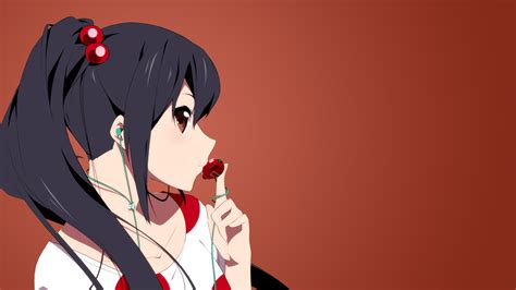K On Anime Anime Girls Nakano Azusa Wallpapers Hd Desktop And