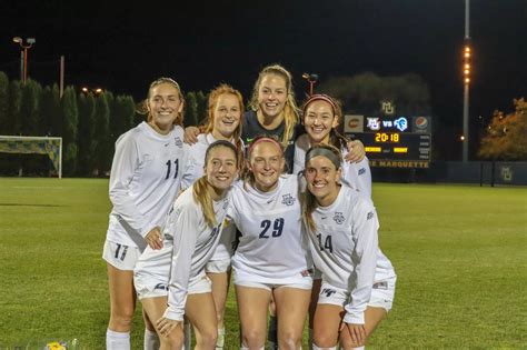 Marquette Womens Soccer Closes Out The Season With A 4 0 Rout Of Seton