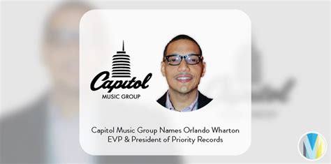 Music Biz Member Capitol Music Group Names Orlando Wharton Evp For