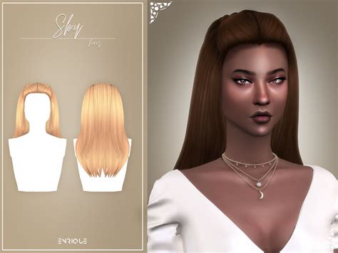 Enriques4 Sky Hairstyle Patreon Sims Hair Hairstyle Sims