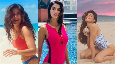 pictures of bollywood divas in swimsuits to make you want to hit the beach right away india tv