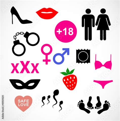 Sex Icon Set Vector Fichier Vectoriel Libre De Droits Sur La Banque Dimages