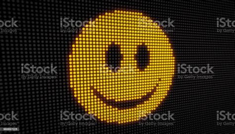 Emoticon Smile Led Stock Photo Download Image Now Anthropomorphic
