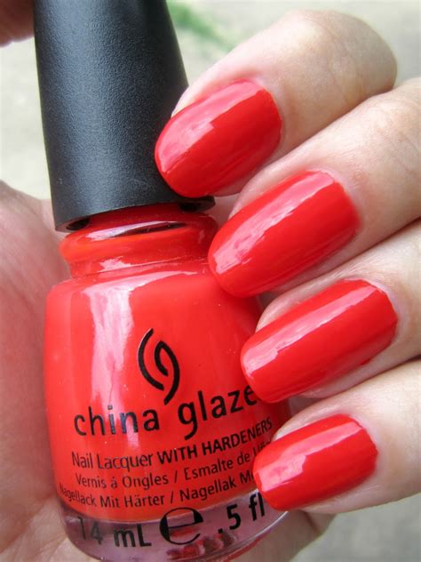 china glaze roguish red