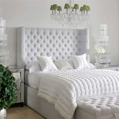Laurent Upholstered Bed All White Bedroom Upholstered Beds Bedroom