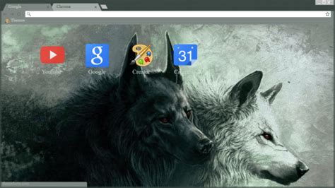 Wolves Chrome Theme Themebeta