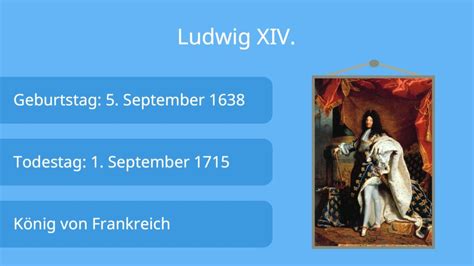 Ludwig Xiv • Wer War Der Sonnenkönig Absolutismus · [mit Video]