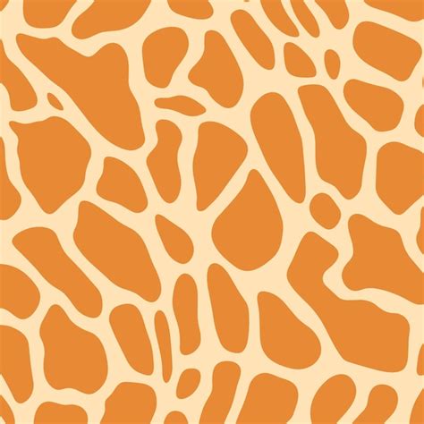 Premium Vector Giraffe Print Pattern