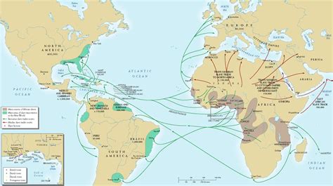 Atlantic Slave Trade Map