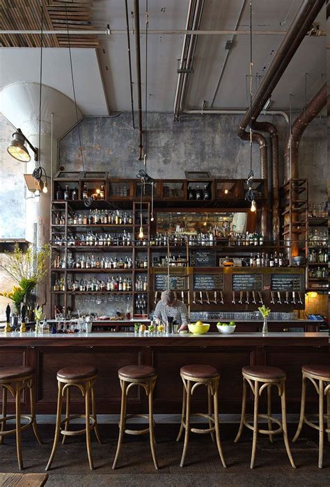 Find Out Why We Love Industrial Style Restaurants So Much Back Bar