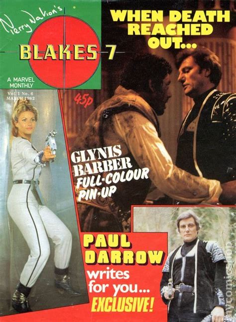 Blakes 7 1981 6 Marvel Comic Books Marvel Comic Covers