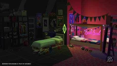 Wednesday Goth Bedroom Cc Pack For The Sims 4 Sixam Cc Spaceship Vrogue