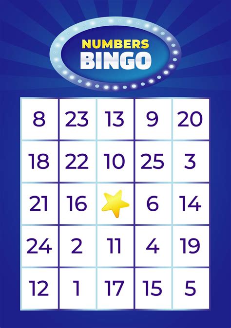 Printable Bingo Sheets With Numbers