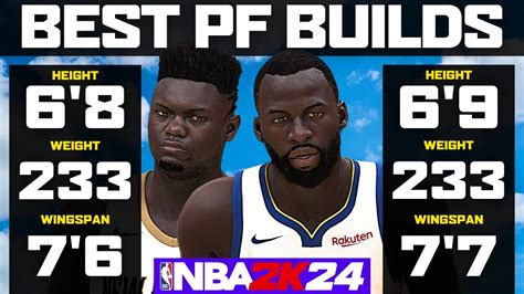 Top Nba 2k24 Power Forward Builds For Rec And Pro Am Dominate The