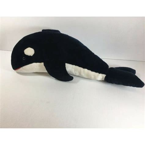 Sea World Toys Sea World Shamu Orca Killer Whale Plush Stuffed