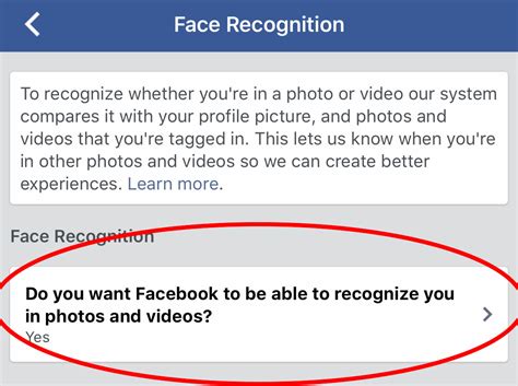 how to turn off facebook s new face recognition features mashable