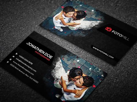 Photography Business Card Template Free Download