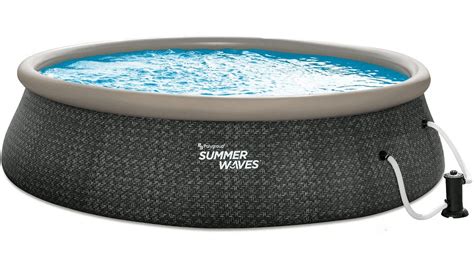 Summer Waves 18ft X 48in Round Quick Set Above Ground Pool Sets