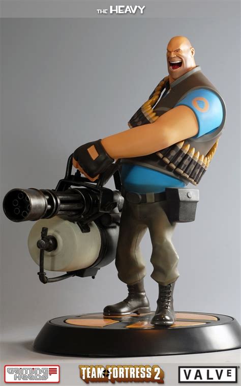Team Fortress 2 The Blu Heavy Statue Gaming Heads