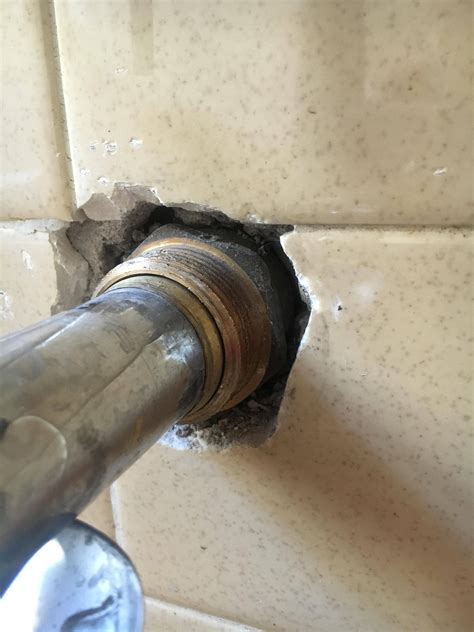 Plumbing Removal Of Drain Extension Pipe At The Wall Under Bathroom