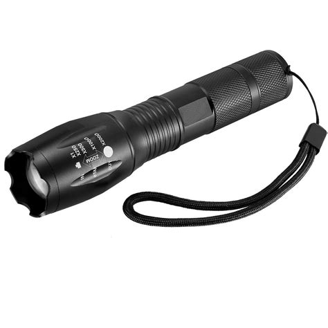 10000lumen 5mode Zoomable Led 18650 Flashlight Focus Torch Lamp