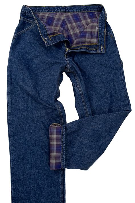 Flannel Lined Jeans The Real Rough And Tough Jeans