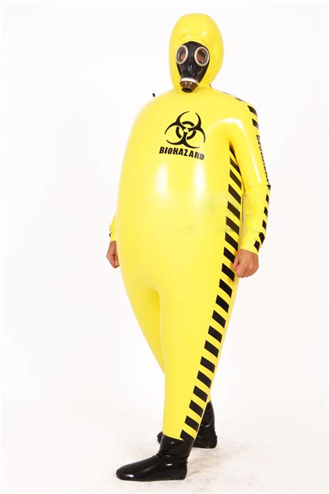 Inflatable Biohazard Suit