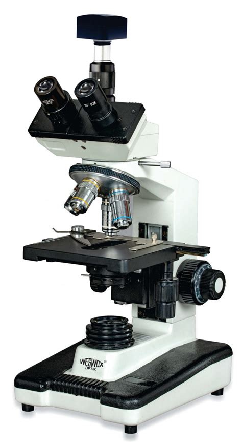 Weswox Trinocular Microscope With Photographic Attachment Weswox