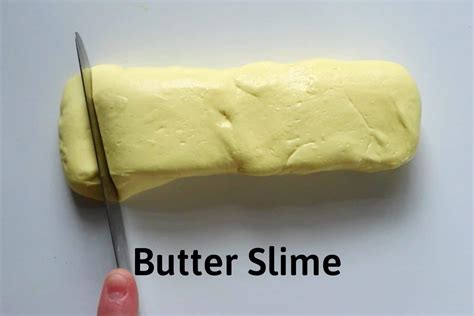 Butter Slime How To Easily Make Butter Slime Ab Crafty