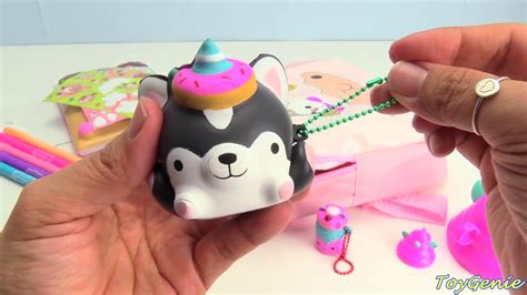 Squeezable squishy friends in perfectly paired smooshy mushy portions! Opening Smooshy Mushy Diary and Backpack Surprises - YouTube