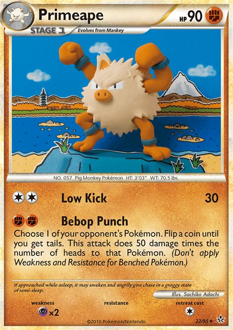 Check spelling or type a new query. Primeape 22/95 HS Unleashed Rare Pokemon Card NEAR MINT TCG