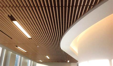Wood Slat Ceiling System Axis Decoration Ideas