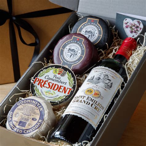 All our boozy cheese gift boxes are beautifully packaged and will arrive chilled for a fresh delivery. Boozy Cheese Gift Boxes :: Cheese & Wine Gift Box - West ...